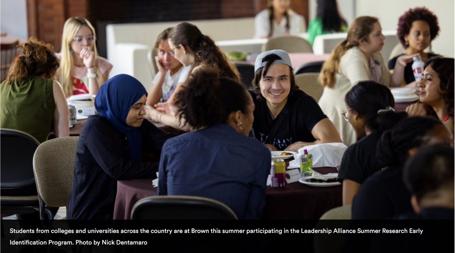 students at roundtable in a discussion