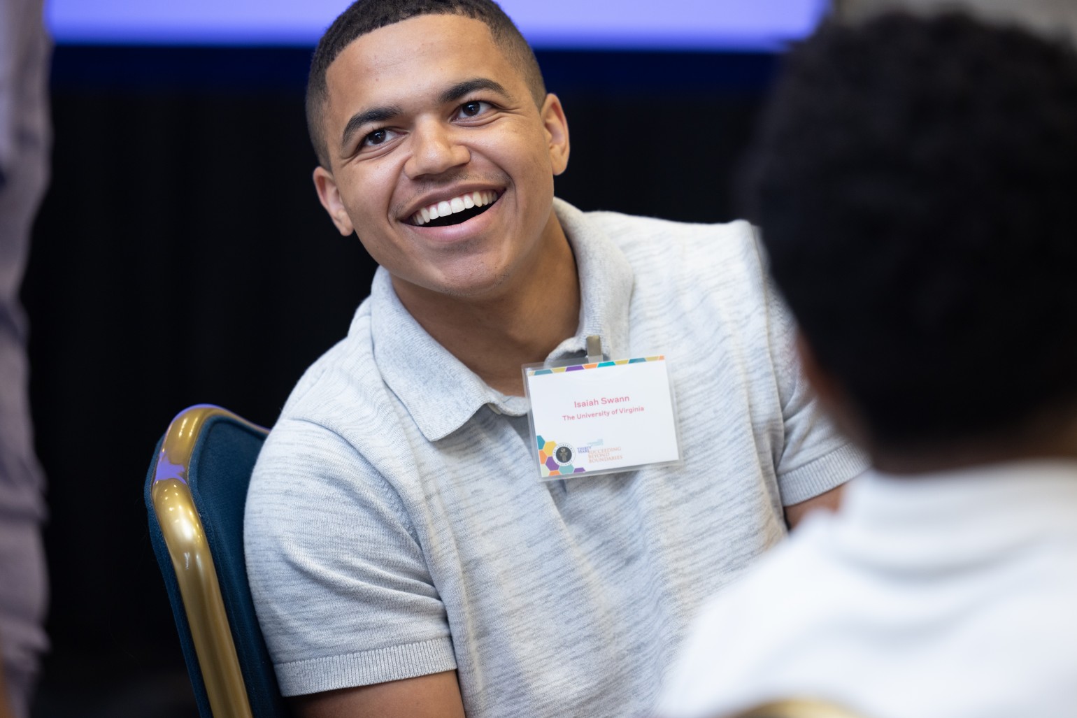 african american male smiling