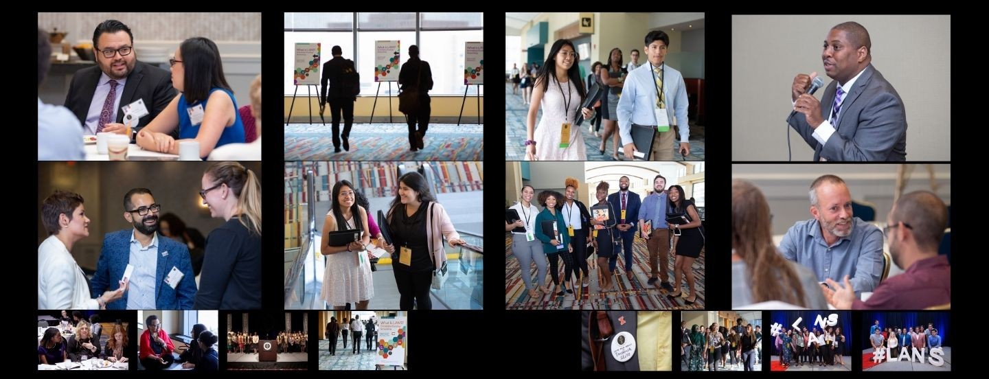 collage of previous symposia