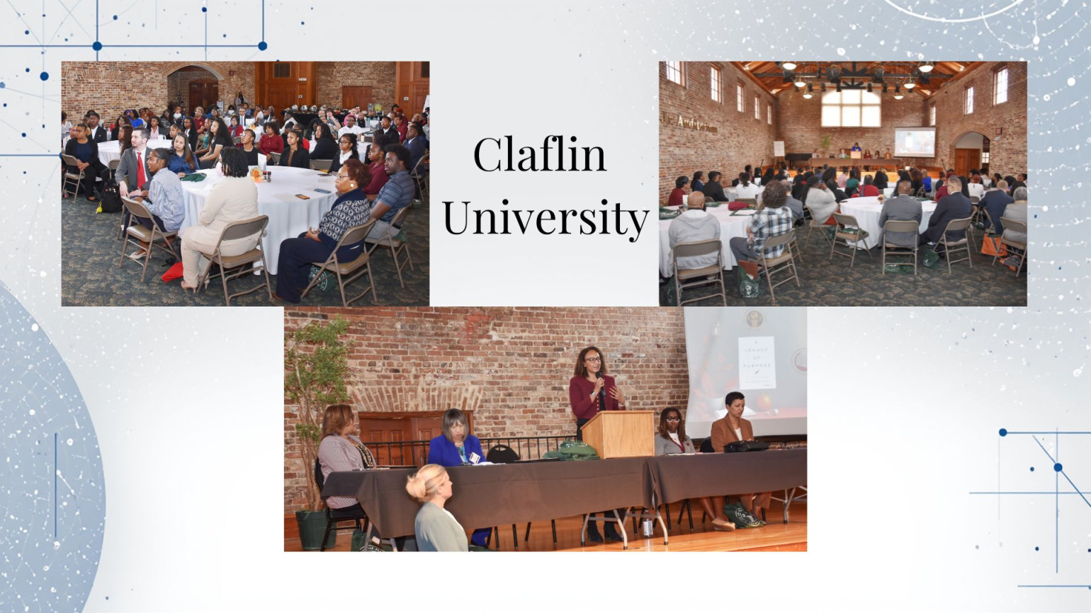 Claflin cover photos from book celebration