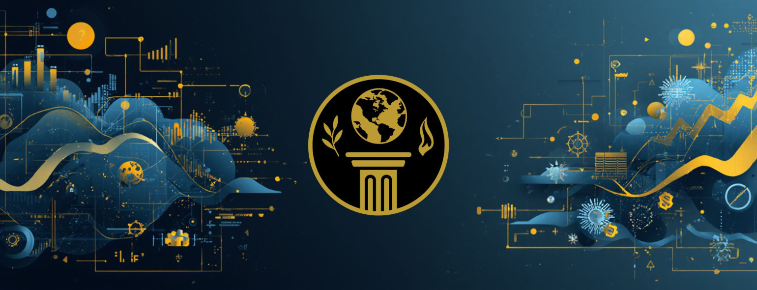 tla logo with data background