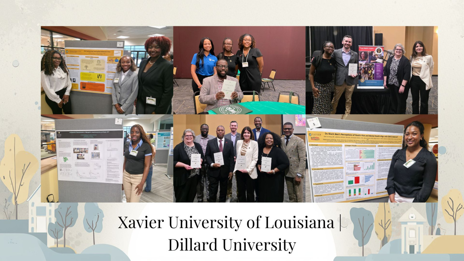 XULA Dillard Book celebration cover photos from event