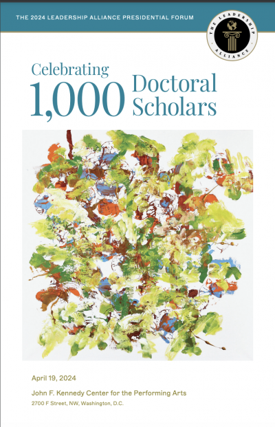 cover to pres forum program book