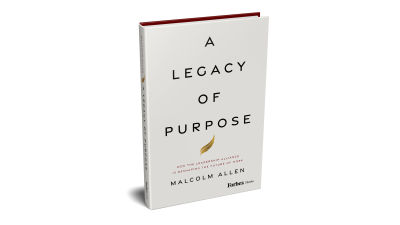 Book Cover A Legacy of Purpose
