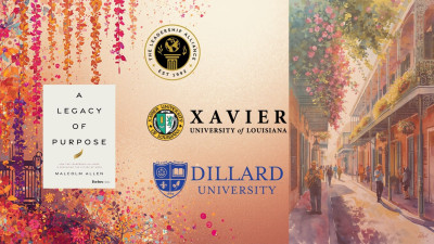 legacy of purpose cover xavier and dillard logo