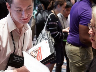 Group of people discussing