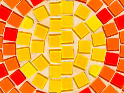 mosaic of sun