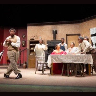 dillard university theater actors on stage