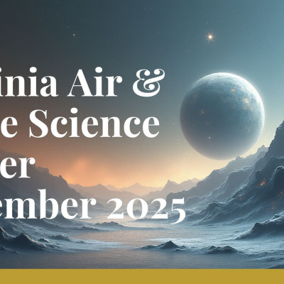 cover photo VA air and space science center